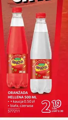 Oranżada Hellena czerwona promocja w Selgros