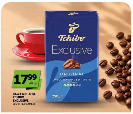 Kawa mielona Tchibo Exclusive Original promocja w ABC