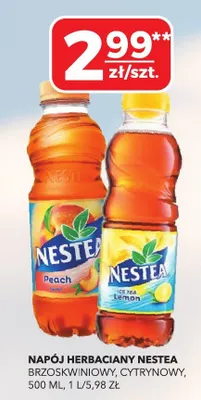 Napój herbaciany brzoskwiniowy promocja w Top Market