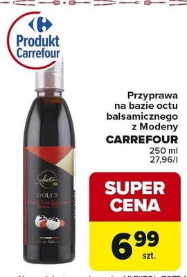 Przyprawa na bazie octu balsamicznego z Modeny promocja w Carrefour Market