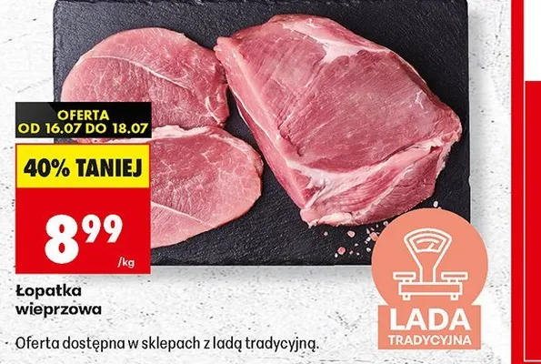 Łopatka wieprzowa promocja w Biedronka
