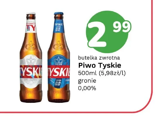 Piwo bezalkoholowe Tyskie promocja w Limonka
