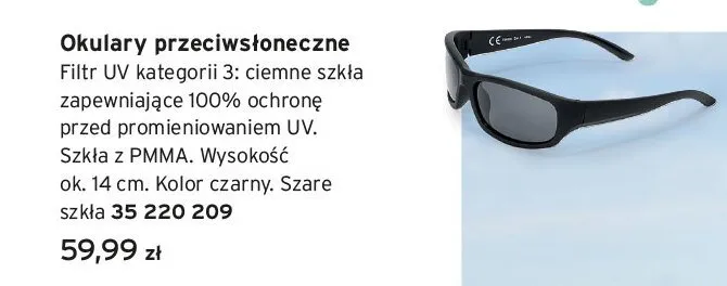 Okulary przeciwsłoneczne promocja w Tchibo