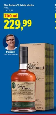 Glen Garioch 12-letnia whisky promocja w Lidl