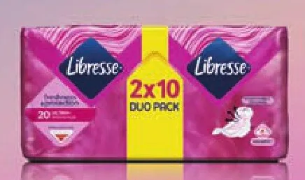 Podpaski Libresse Duo Pack 20-pak promocja w Stokrotka