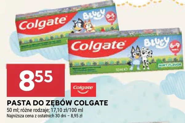 Pasta do zębów Colgate promocja w Stokrotka