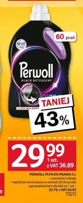 Płyn do prania Perwoll Black promocja w Selgros