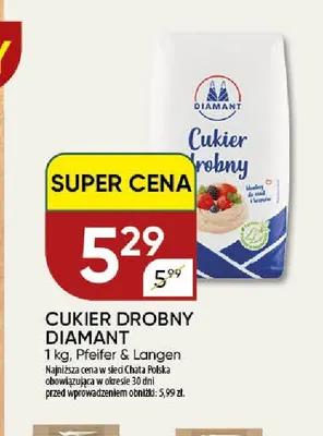 Cukier drobny Diamant promocja w Chata Polska