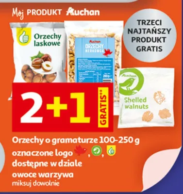 Orzechy nerkowca promocja w Auchan