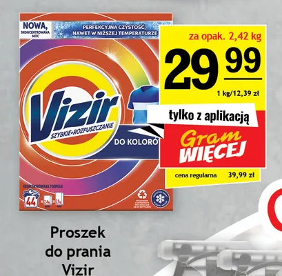 Proszek do prania Vizir do kolorów promocja w Gram Market