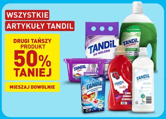 Kapsułki do prania Tandil Caps promocja w Aldi