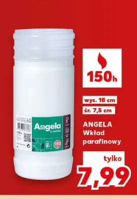 Wkład parafinowy Angela promocja w Kaufland