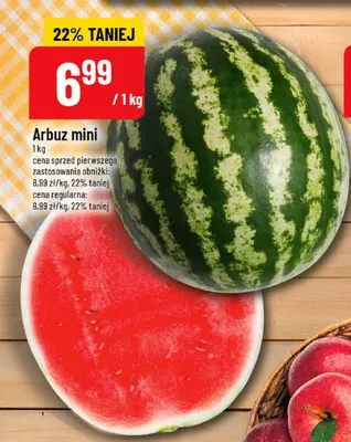 Arbuz mini promocja w POLOmarket