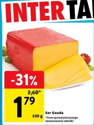 Ser Gouda promocja w Intermarche