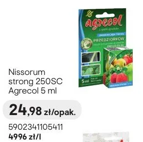 Środek owadobójczy Nissorum strong 250SC 5ml promocja w Castorama