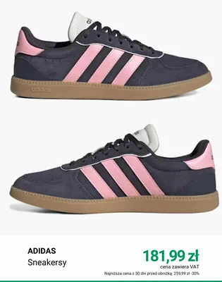 Sneakersy Adidas promocja w Deichmann