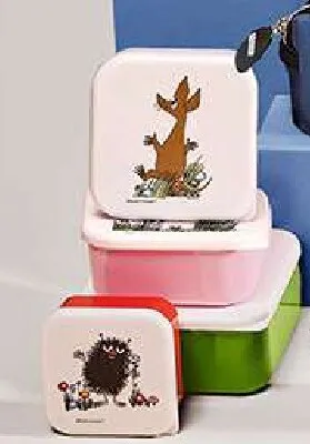 Zestaw 4 lunchboxów Moomin promocja w Empik