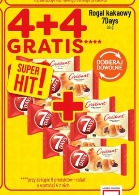 Rogal kakaowy 7Days promocja w POLOmarket