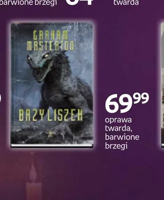 Książka Bazyliszek Graham Masterton promocja w Empik