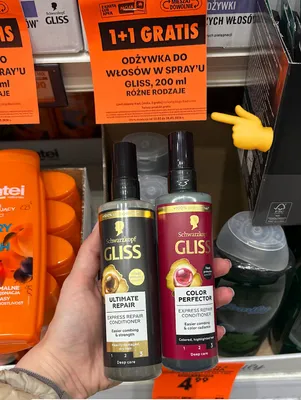 Odżywka do włosów w sprayu Ultimate Repair Express Repair Conditioner promocja w Biedronka