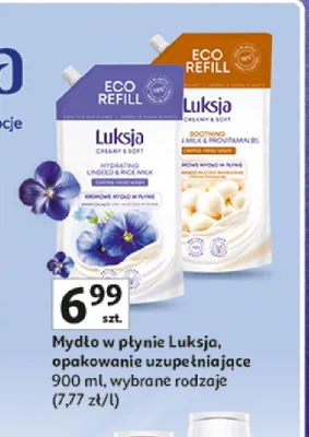 Mydło w płynie Luksja promocja w Auchan