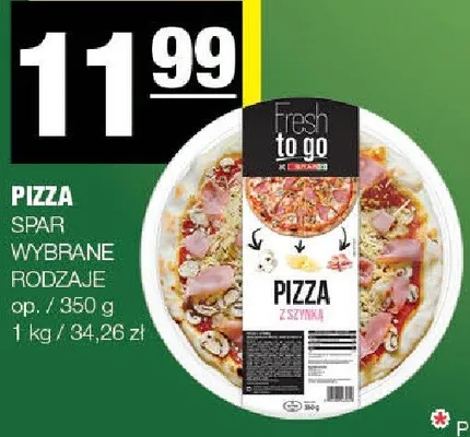 Pizza wybrane rodzaje promocja w SPAR