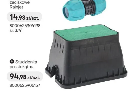 Złącze zaciskowe Rainjet promocja w Castorama