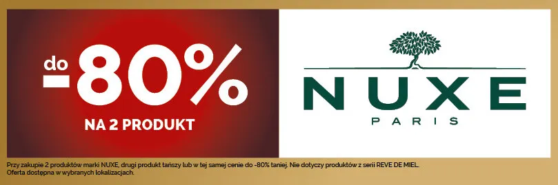 Kosmetyki Nuxe promocja w Ziko Dermo