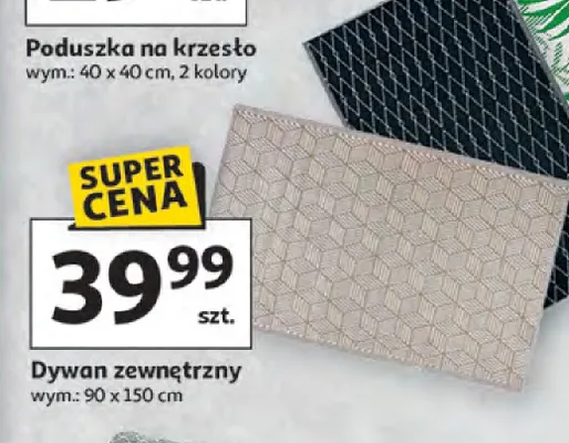 Poduszka na krzesło promocja w Auchan