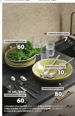 Komplet sztućców Ove promocja w Jysk