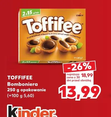 Bomboniera Toffifee promocja w Kaufland