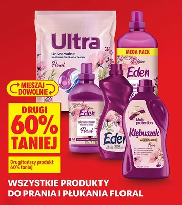 Produkty do prania i płukania Floral promocja w Biedronka