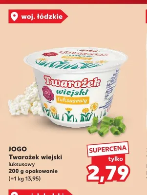 Twarożek wiejski luksusowy Jogo promocja w Kaufland