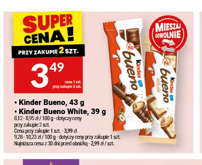 Kinder Bueno White promocja w Twój Market