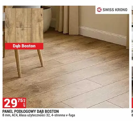 Panel podłogowy Dąb Boston Swiss Krono promocja w Merkury Market