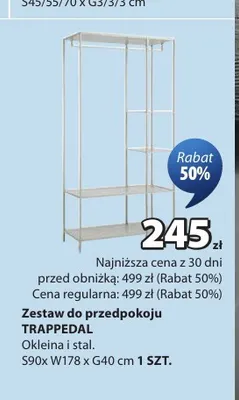 Zestaw do przedpokoju Trappedal promocja w Jysk