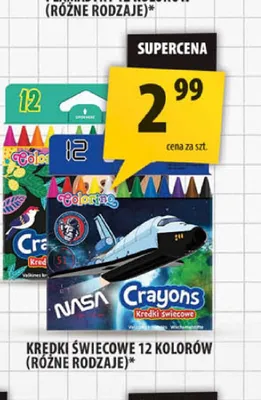 Kredki świecowe Colorino 12 kolorów promocja w Arhelan