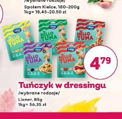 Tuńczyk w dressingu Lisner promocja w Bliski