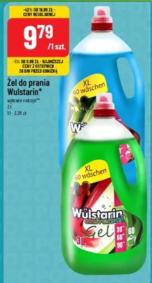 Żel do prania Wulstarin promocja w POLOmarket