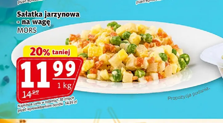 Sałatka jarzynowa na wagę Mors promocja w Prim Market