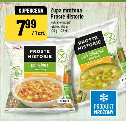 Zupa mrożona grochówka z warzywami promocja w POLOmarket