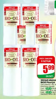 Wkład olejowy regulowany BIO8 Płomyk promocja w Dino