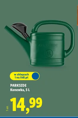 Konewka 5L promocja w Lidl