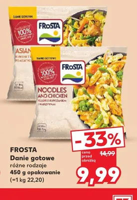 Danie gotowe Frosta promocja w Kaufland
