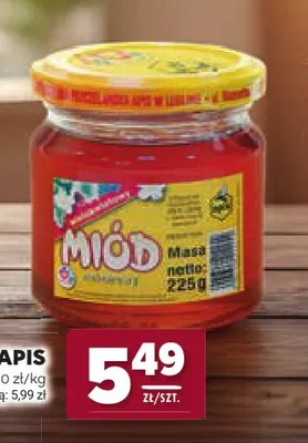 Miód wielokwiatowy Apis promocja w Stokrotka
