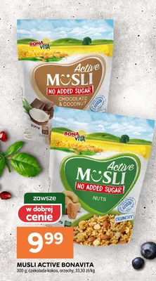Musli active orzechy promocja w Stokrotka