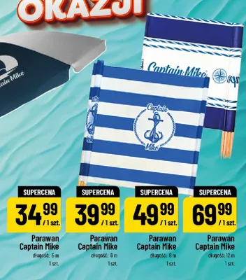 Parawan Captain Mike 12 m promocja w POLOmarket