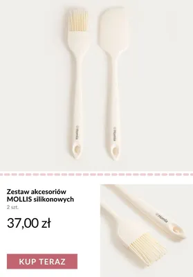Zestaw akcesoriów silikonowych Homla Mollis promocja w Homla