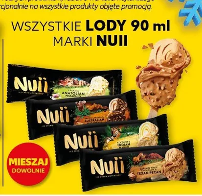 Lody Nuii promocja w Kaufland