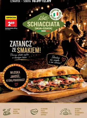 Schiacciata promocja w Biedronka
